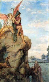 Gustave Moreau : Hesiod and the Muse